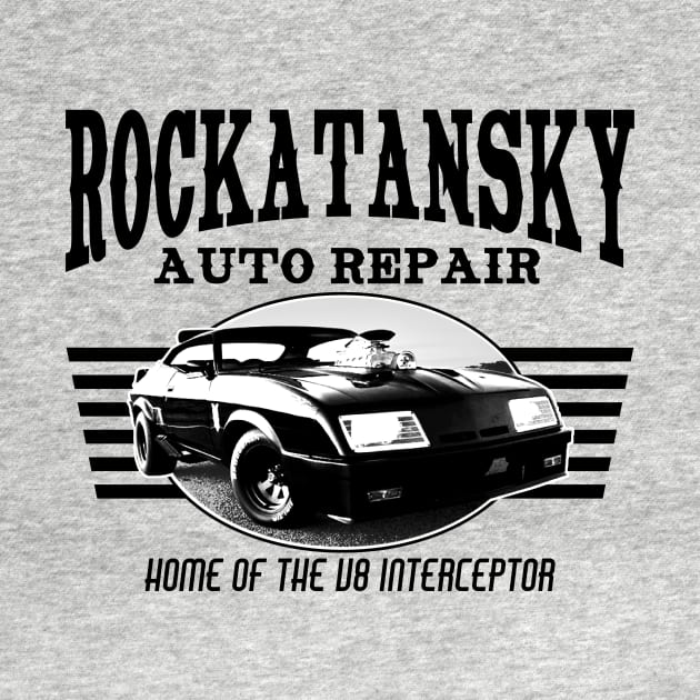 Rockatansky Auto Repair by The Island of Misfit Props